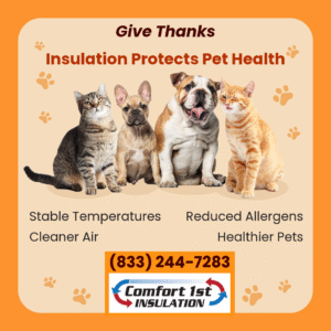 Give Thanks Insulation Protects Pet Health